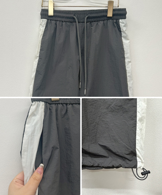 サイドラインナイロンパンツ ボトムス Futier